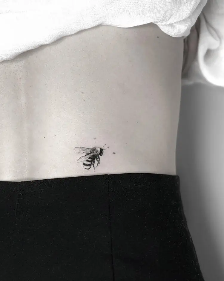 Bee Tattoo Design - Beautiful and Meaningful