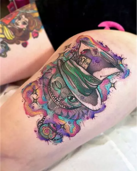 Hairless Cat Tattoo Girl | TikTok
