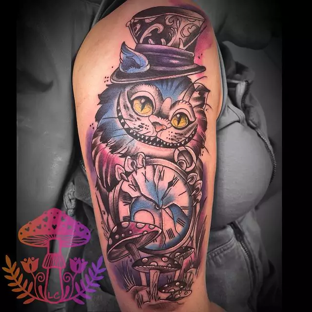 48 Stunning Cheshire Cat Tattoo Ideas You Must Try In 2024