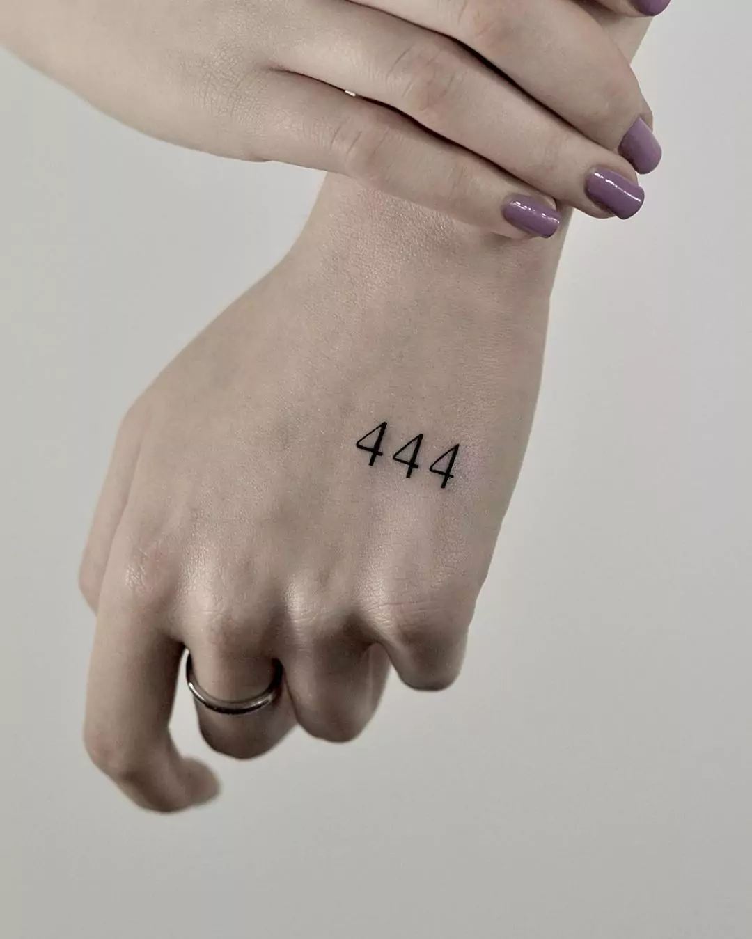 Simple 444 Tattoo or Women