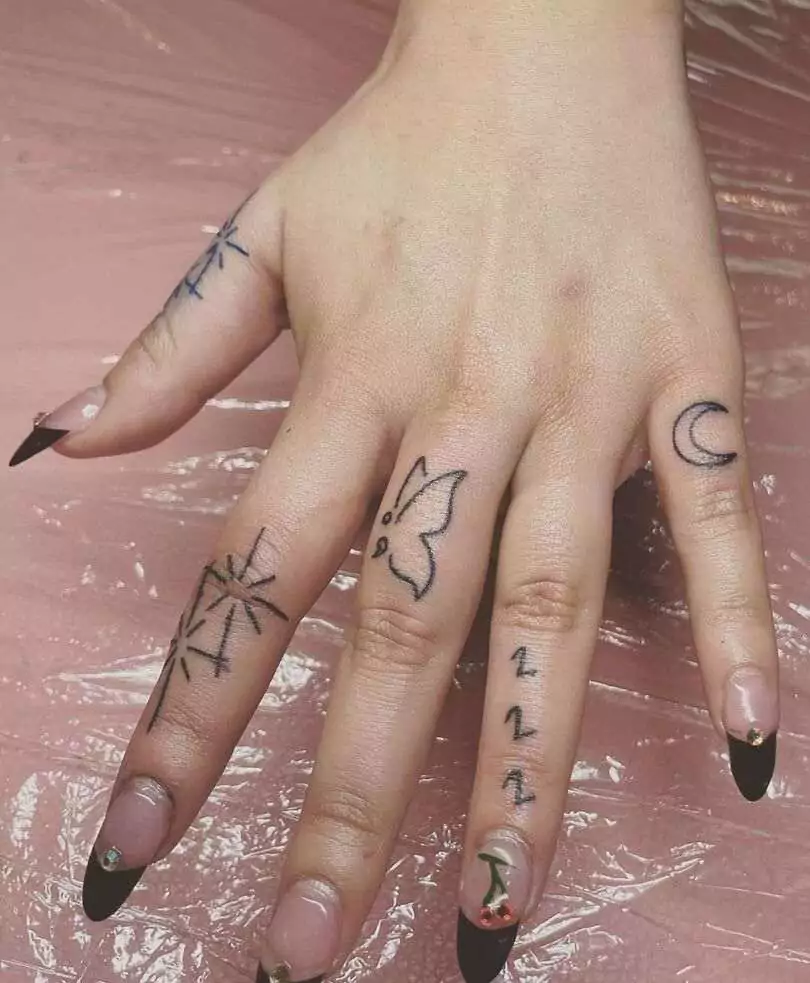 70 Inspiring 222 Tattoos for Women with Meaning In 2024