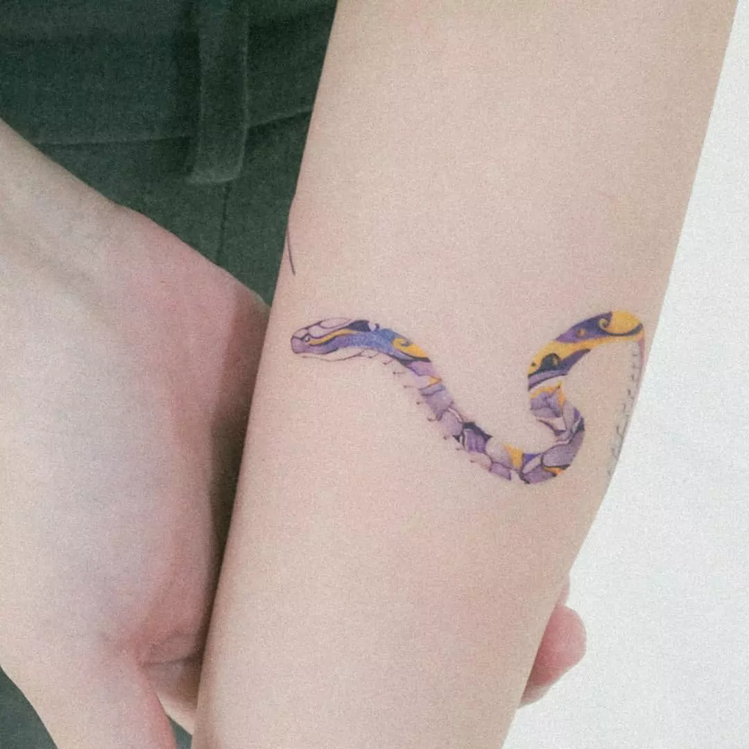 snake band tattoo