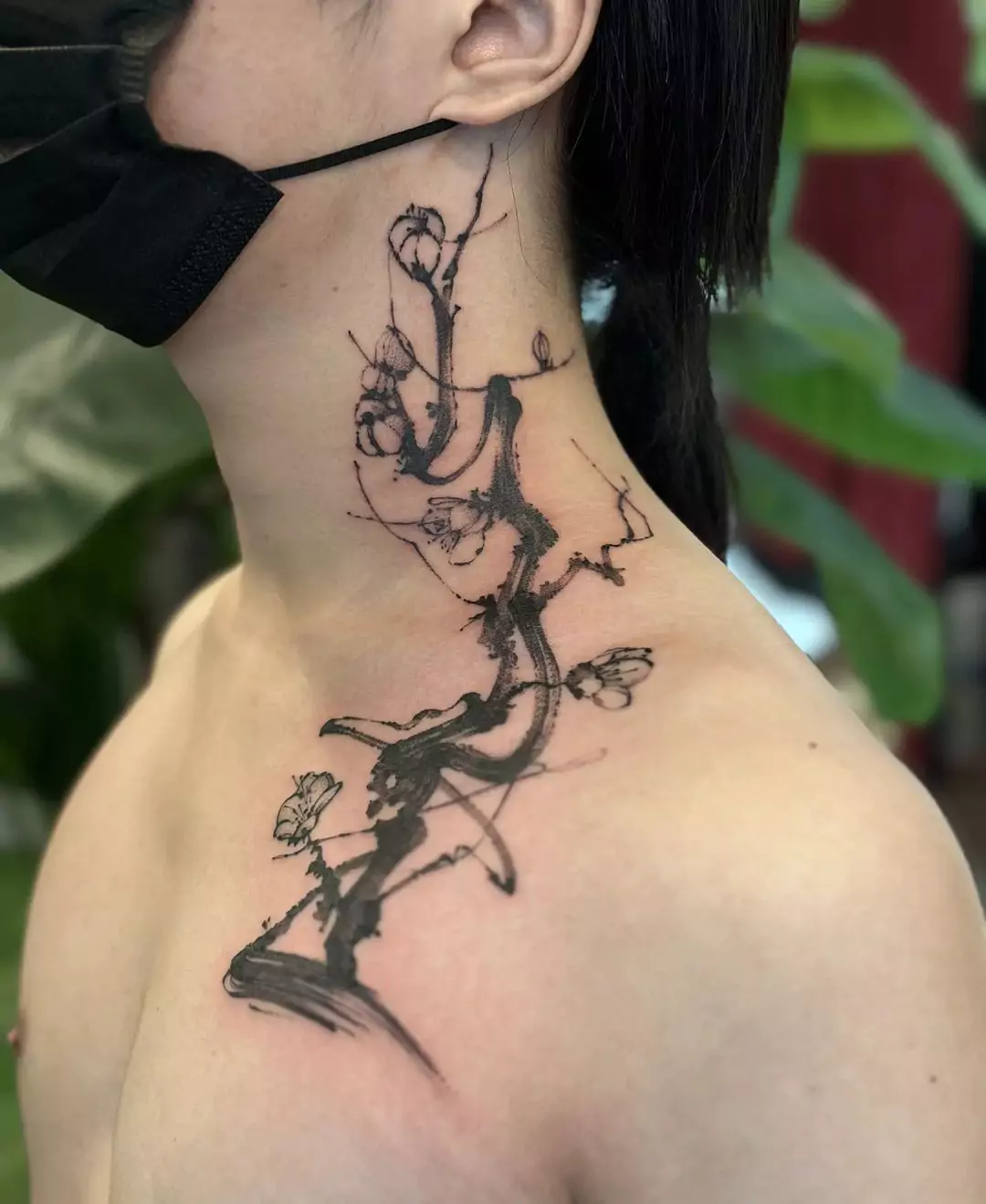 magnolia neck tattoo