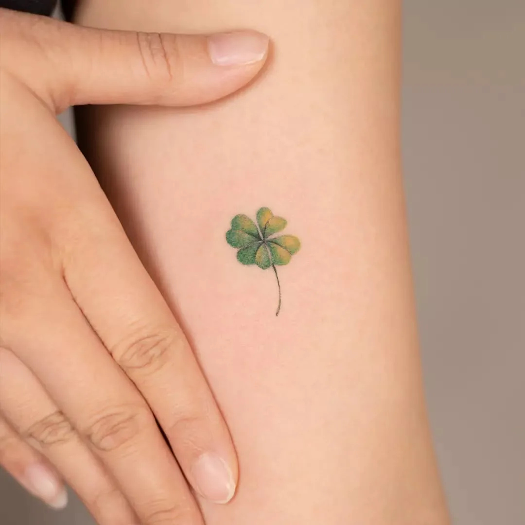 cute clove hand tattoo