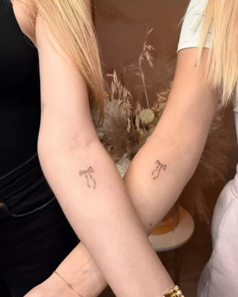 Bow's best friend's tattoo.