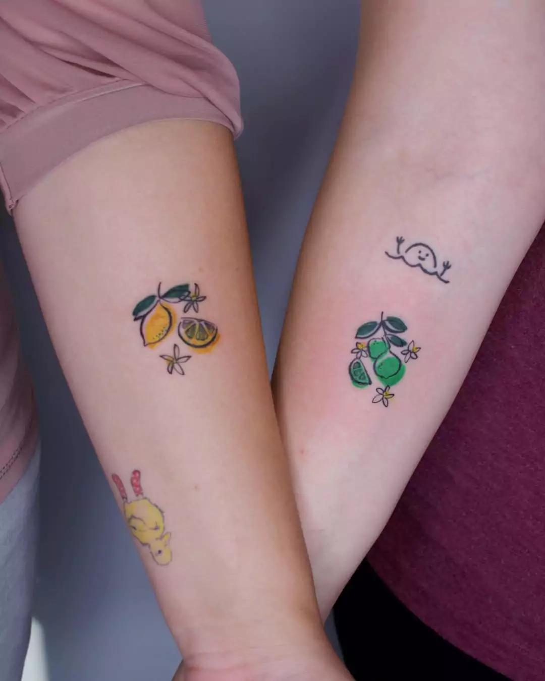 Creative tattoos for BFF