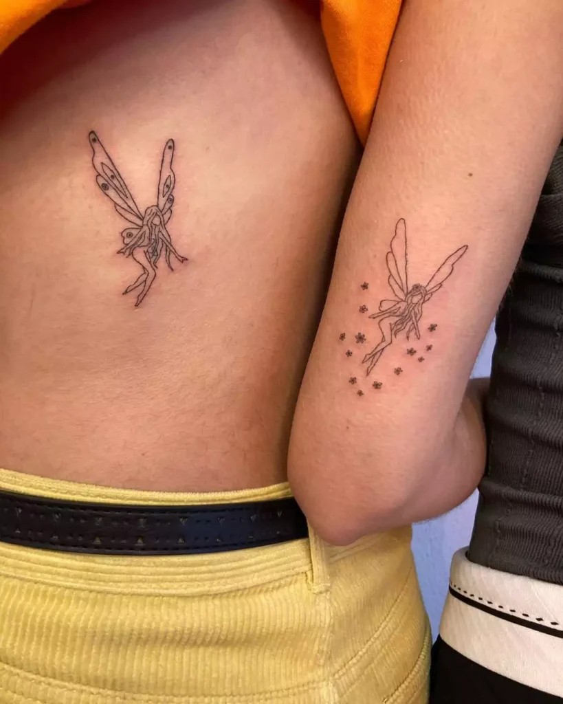 Fairies matching tattoos