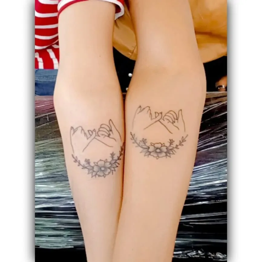 Pinky promise tattoos for friends